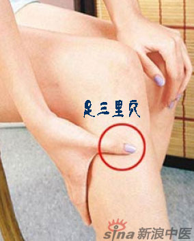 艾灸常用的保健穴有哪些？-足三里