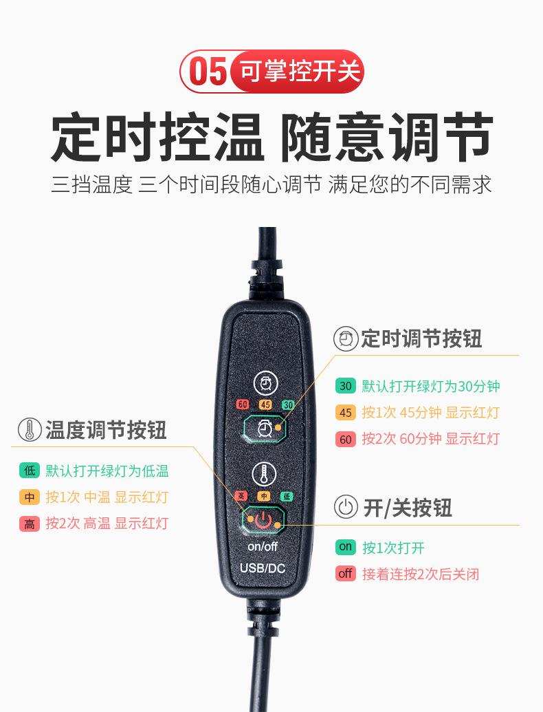 艾草枕頭廠(chǎng)家批發(fā) 新款家用草本艾灸頸椎枕艾草枕 可電加熱艾灸枕