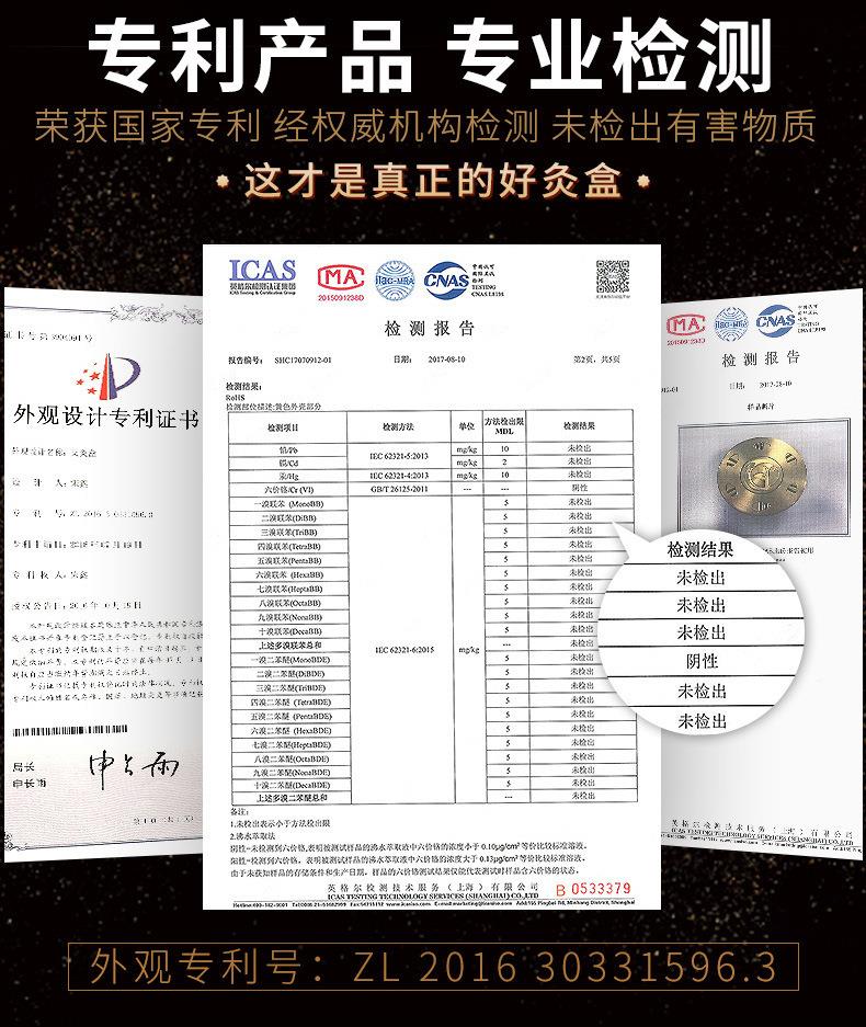 加厚純銅隨身灸 家用調溫艾灸全銅灸盒 廠(chǎng)家批發(fā)艾柱盒艾灸銅盒
